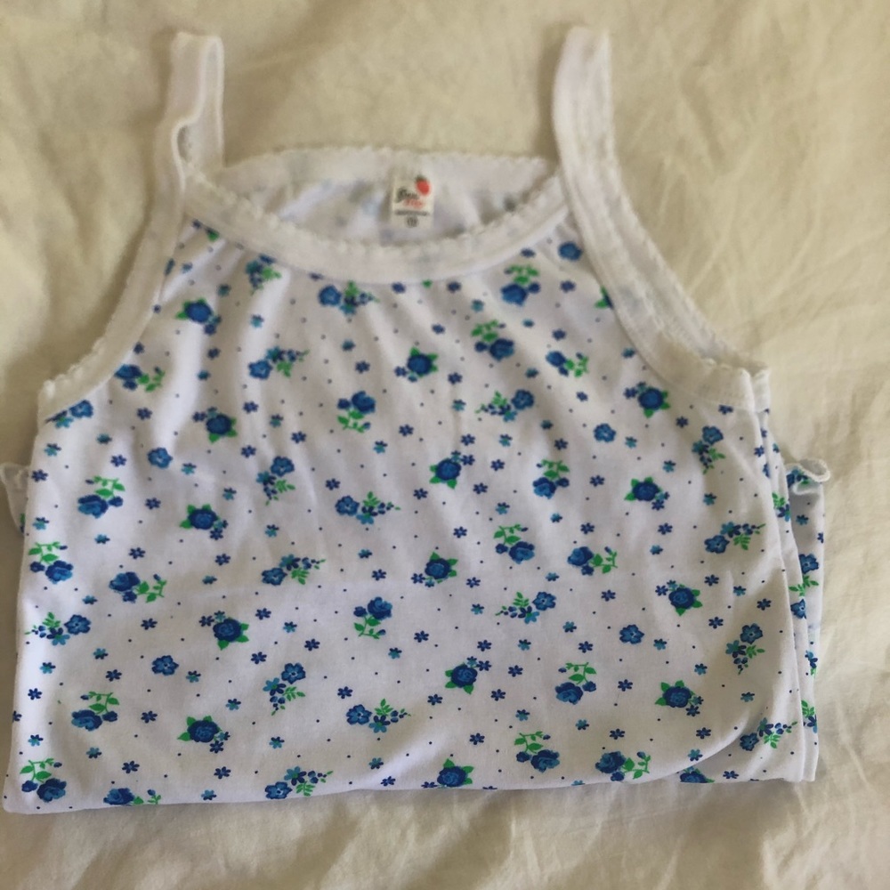 Floral tank top